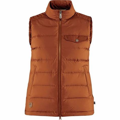 Fjällräven Women Greenland Vest Yellow PH21152 Philippines